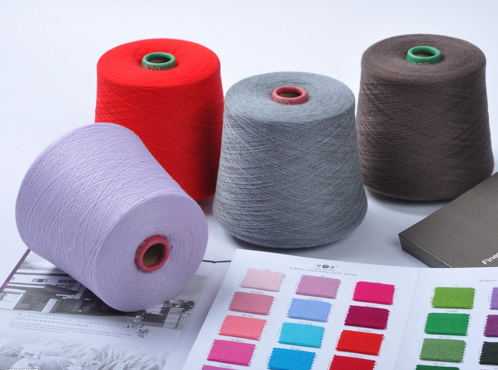 Dyed yarn