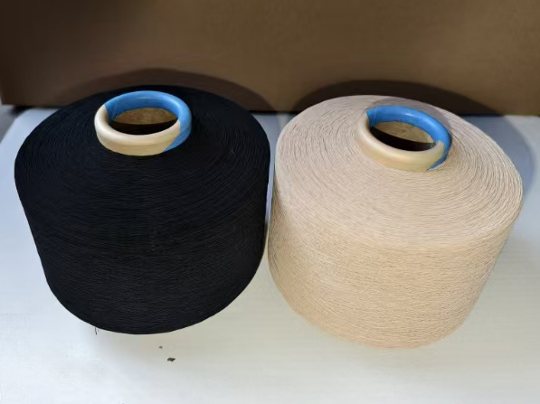Double covered yarn
