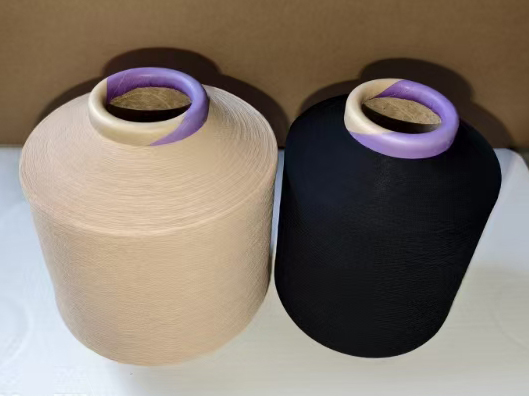 Double covered yarn